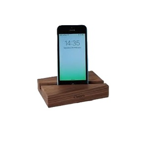 Vaisselle promotionnelle de luxe en bois de conception unique de support de support mobile fait main de support - Product Image 4