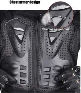 Veste de protection pour moto pour homme, protection intégrale du corps, protection de la colonne vertébrale et de la poitrine, équipement de motocross et de VTT, veste de protection pour moto - Product Image 4