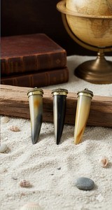 จี้สแตนเลสทำด้วยมือสุดหรูมีสไตล์เครื่องประดับแบบชนเผ่าสำหรับสร้อยคอ - Product Image 5