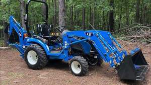 LS Lawn Mower 4x4 <b>Small</b> Tractor with Front End Loader Backhoe Good Cheap Buy Mini Farm Agriculture Tractor Gear LS Lawn Mower - Product Image 2