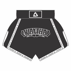 Vente chaude Polyester Hommes Muay Thai Shorts Coupe ample Muay Thai Shorts Vêtements de sport pour hommes Muay Thai Shorts - Product Image 1