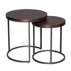 Tabouret Meubles Style Unique Salon Artisanat Meubles Centre Table Finition Brillante Fil De Fer Table D'appoint Avec En Bois - Product Image 1