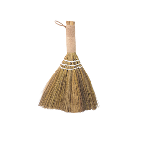 Mini balai de paille fait main balai fouet écologique pour table, cuisine et voiture - Product Image 1