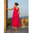Vestido Maxi Sirocco Twill - Vestido Casual sin Tirantes con Cintura Baja para el Día, Fiestas, Celebraciones Semi-Formales y Fiestas - Product Image 6
