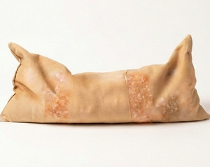 Almohada de Terapia para la Espalda, Compresa Fría de Sal Natural del Himalaya, Bolsa de Soporte Lumbar para Aliviar el Dolor de Espalda Baja y Relajar los Músculos - Product Image 1