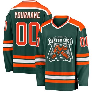 Maillot de hockey sur glace personnalisable de style nouveau en gros, meilleure qualité, uniforme entièrement sublimé avec technique de broderie - Product Image 1