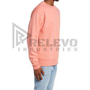 High Quality 100% Cotton Crewneck Sweatshirt Embroidered Design for Spring <b>Season</b> Low Price - Product Image 2