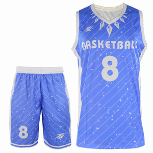 Uniformes de basket-ball de conception personnalisée de haute qualité en gros vêtements d'entraînement en polyester respirant pour les équipes - Product Image 2