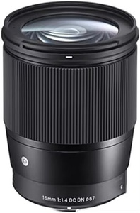 Objectif grand angle Sigma 16 mm F/1.4 APS-C - Monture E - Construction métallique - Faible luminosité et mise au point macro - Product Image 4