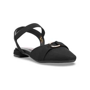 Sandales à talon noires Sling Back WN5296 - Product Image 2