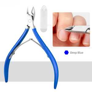 3-Piece Curved Stainless Steel <b>Nail</b> Art Cuticle Spoon Pusher <b>Clipper</b> Nipper Manicure Tool Set Kit for Baby Adult Fingers & Toes - Product Image 3