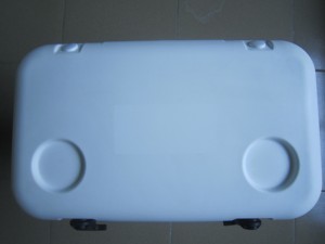 29QT เก็บความเย็นสำหรับใช้ภายนอกโลโก้ที่กำหนดเองกระเป๋าเก็บความเย็นที่ทันสมัยทำจากโฟมยูวีที่มีการเก็บน้ำแข็งแห้งใช้แบ่งอาหารเข้ากันได้ - Product Image 6