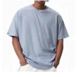 Venta al por mayor personalizado hombres camiseta con logotipo cálido de gran tamaño impreso en relieve sublimación en blanco hombres Streetwear pulóver camiseta Unisex - Product Image 4