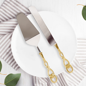 ชุดเซิฟเวอร์เค้กทองเหลืองสุดหรูพร้อมดีไซน์เหนือกาลเวลาเหมาะสำหรับปาร์ตี้วันเกิดและอีเวนต์ในราคาขายส่งจากอินเดีย - Product Image 3