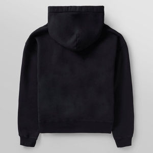 Sweat à capuche oversize en molleton 100% coton, poids lourd 400 g/m², uni, teinture unie, séchage rapide, streetwear pour homme, vente - Product Image 4