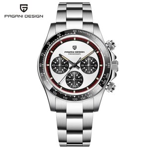 New PAGANI DESIGN 1676 New Men's Watches Quartz Wrist Watch Men <strong>Retro</strong> Sports Chronograph Japan VK63 Sapphire Glass <strong>Clock</strong> - Product Image 1