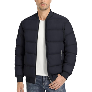 Chaqueta acolchada ligera para hombre, Abrigo acolchado con aislamiento de invierno, chaqueta acolchada cálida repelente al agua para hombre - Product Image 1