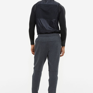 French Terry Men's Jogger Pants Casual Comfort con detalle de logotipo impreso - Product Image 5