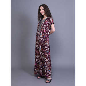 Chemise de nuit Alpine ODM avec poche latérale, fermeture à cordon, logo personnalisé, tissu tissé, toucher doux, encolure brodée à la machine, MOQ 3 pièces - Product Image 1