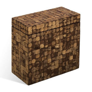 เฟอร์นิเจอร์ฝังโต๊ะทำจากกะลามะพร้าวสำหรับห้องนั่งเล่นศิลปะจากช่างฝีมือชาวเวียดนาม - Product Image 1