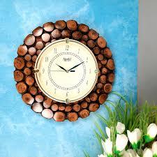 Modern Elegant <b>Antique</b> <b>Style</b> Handmade Wooden Wall <b>Clock</b> Single Face Silent Needle Display Home Decor Hanging <b>Clock</b> - Product Image 2