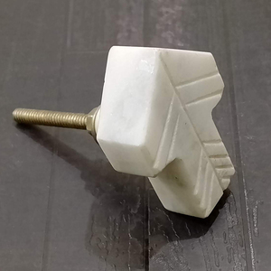 Bouton en marbre artisanal du fabricant indien pour armoires de cuisine et tiroirs pour commode de garde-robe-Prix de gros - Product Image 6