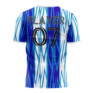 เสื้อฟุตบอลผู้ชายพิมพ์ลายตามสั่ง คุณภาพพรีเมียม โพลีเอสเตอร์ 100% ยืดได้สี่ทิศทาง พิมพ์ลายแบบซับลิเมชั่น - Product Image 2