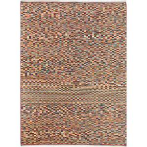 Tapis en laine noué à la main Nuray, motif abstrait, pour la maison, 9x12, rectangulaire, pour couloir, entrée, chambre d'adolescent - Jaipur Rugs US - Product Image 1