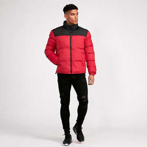 High Quality Men's Casual Winter Safari Jacket Thin Waterproof Custom Warm Quilted <b>Cotton</b> <b>Padded</b> Puffer Windproof Bubble Comfort - Product Image 4