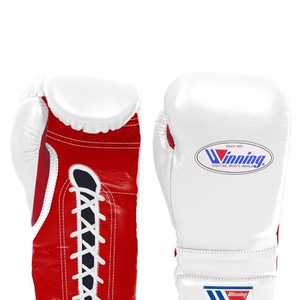 Nouveaux gants de boxe de haute qualité personnalisés en cuir de vachette d'origine également avec logo personnalisé et toutes les couleurs et oz disponibles - Product Image 2