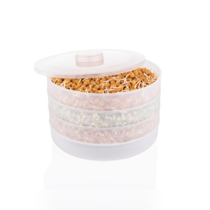 Kit de Germinación de Múltiples Niveles Libre de BPA, Bandeja de Germinación de Semillas de Plástico para Frijol Mungo, Lentejas, Alfalfa, Equipo de Cultivo Hidropónico - Product Image 6