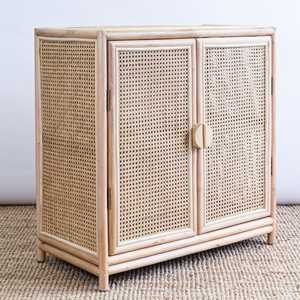 Organización de muebles para armario de mimbre de cocina con juego de cajones de 3 niveles armarios ecológicos hechos a mano - Product Image 3