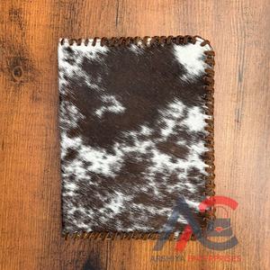 Personnalisé luxe 100% peau de vache livre manches haute qualité en cuir véritable Bible couverture à la main journaux voyage écriture cahier - Product Image 1