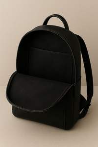 Sac à boucle en cuir véritable marron classique pour l'école, le collège et l'usage quotidien, sac de voyage - Product Image 3