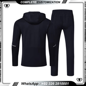 ชุดวอร์มมีซิปไซส์ใหญ่สำหรับผู้ชายชุดวอร์มผ้าฟลีซสำหรับใส่วิ่งโลโก้ออกแบบได้ตามต้องการ - Product Image 6