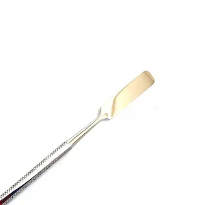 Espátula de cemento de acero inoxidable para laboratorio, instrumento médico reutilizable Manual con cuchillas flexibles de doble extremo - Product Image 5