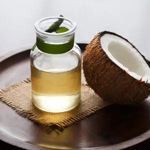 Óleo de coco MCT 100% puro e natural para cuidados com a pele e cabelos, óleo de qualidade cosmética, quantidade a granel para exportação