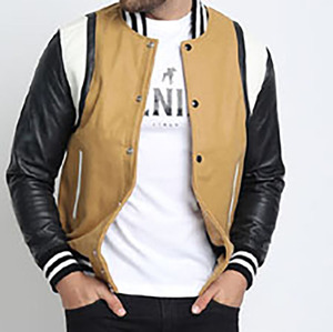 Personnalisé Nouveau Design Versity Vestes Pas Cher Prix 100% Polyester Polaire Varsity Bomber Baseball Veste Manteaux De Haute Qualité - Product Image 1
