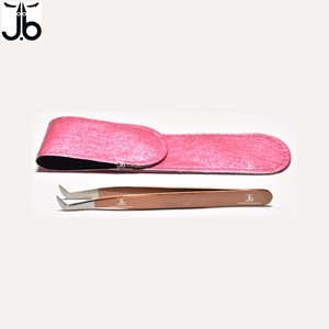 Jackbilly Enterprises JB-DT-1716 Private Label Custom Volume Eyelash Extension Tweezers Stainless Steel Wholesale Vendors - Product Image 4