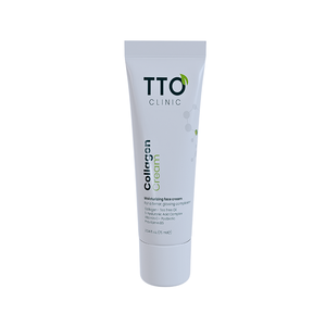 Crème au collagène TTO Clinic 75 ml, acide hyaluronique, vitamine E, hydratation intense, apaisante, raffermissante, anti-âge, réparatrice pour femmes, tous types de peau - Product Image 1