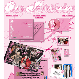 OURBIRTHDAY - Notre 1er album en solo, version photobook. (ACCUEIL / FÊTE / Ensemble) - Product Image 4