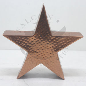 Ornement étoile de table de Noël en aluminium brillant Décoration de l'arbre du Nouvel An-pour décorations de Noël festives - Product Image 2