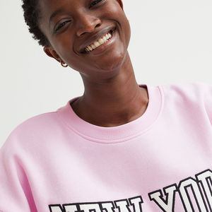 Compre Sudadera Extra Grande de Pana Gruesa con Bordado Liso para Mujer, Cuello Redondo, Informal, de 400 GSM, de Pakistán - Product Image 4