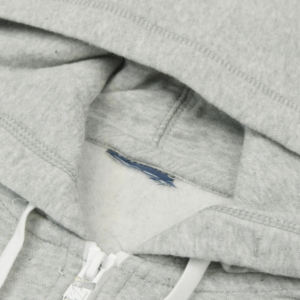 Sudaderas con cremallera personalizado con estampado de algodón French Terry Vintage lavado desgastado lavado ácido de gran tamaño recortado sudaderas con capucha para hombres - Product Image 5