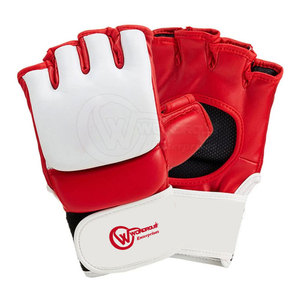 Gants MMA respirants au design personnalisé pour adultes Vêtements d'entraînement en cuir imperméables à faible quantité minimale de commande avec poignées - Product Image 1