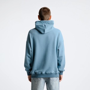 Sweat à capuche avec poche avant en coton doux 100% personnalisé pour hommes vente en gros veste d'hiver et décontractée chaude et respirante avec logo personnalisé - Product Image 2