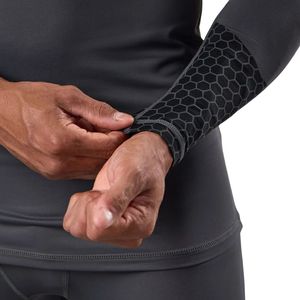 Camiseta de Compresión Deportiva para Hombre, Manga Larga, con Cierre, Secado Rápido, 100% Poliéster, para Entrenamiento - Product Image 4