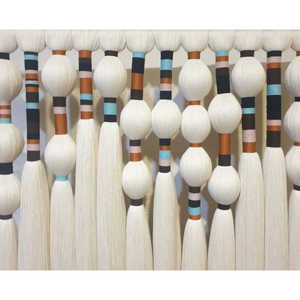 Tapiz de Pared Boho Colorido Hecho a Mano por TENEK, Arte Textil de Macramé para Decoración del Hogar, Tapiz Tejido para Colgar en la Pared con Cuerda de Algodón Texturizada - Product Image 2