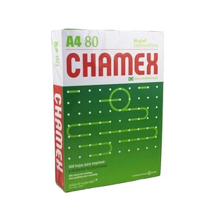 Papier Photocopie Chamex 100% Pâte de Laine A4 80g/m² Blanc Lot de 500 Haute Luminosité Qualité Supérieure Modèle Chamex Papel Sulfite Alagoas - Product Image 1
