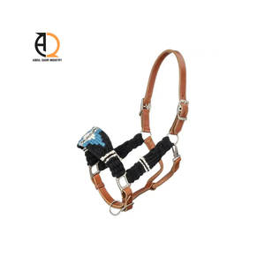 Cabestro de Cuero para Caballo con Hebilla de Latón y Accesorios de Nailon para Caballo - Product Image 6